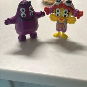 Colorful Monster and Bird Toy Set